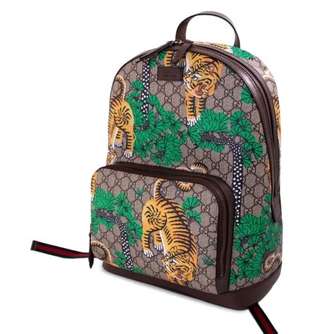 fake gucci bengal backpack|gucci bag authenticity.